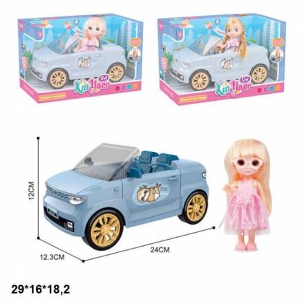 Авто для ляльки 925-147/151 з лялькою 2в.кор.29*16*18,2 /40/ - 1