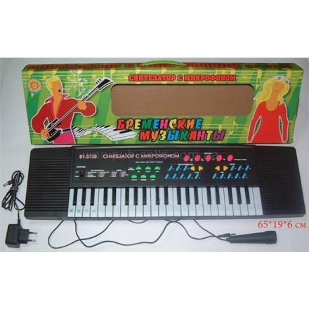 Дитячий електронний синтезатор,піаніно Країна іграшок Орган (PL-3738-U) з мікрофоном - 2