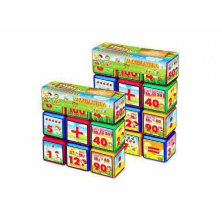 Кубики "Математика 9 шт. 09051 - 1