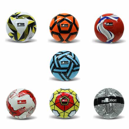 М'яч футбольний  арт. FB2331 (100шт) №5, PVC 270 грам, 8 mix - 1
