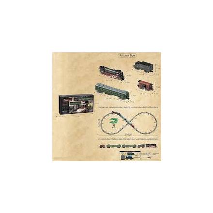 Залізниця 605 B (5) вагонів довжиною 104 см, дорога 93х216 см - 1