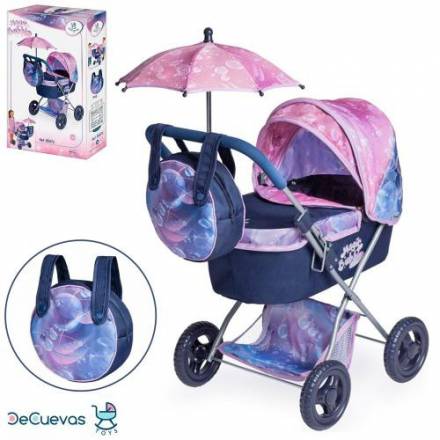 Коляска 85076  для ляльки, класика, ш38-д65-в60см - 1