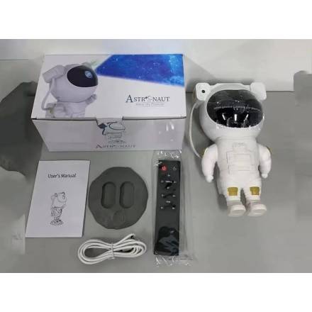 Нічник-проєктор зоряного неба "Астронавт, Космонавт" з пультом 6637 - 1