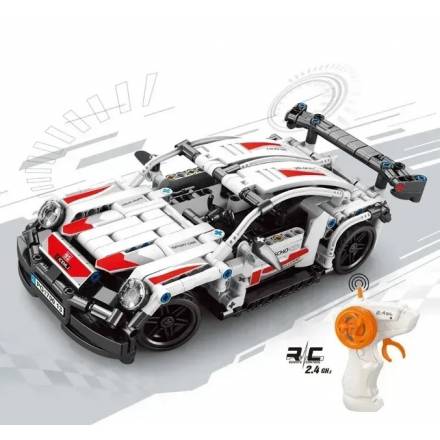 Конструктор на радіокеруванні 70013 (24) “Автомобіль”, 420 деталей, акумулятор 3.7 V, пульт 2.4 GHz, - 1