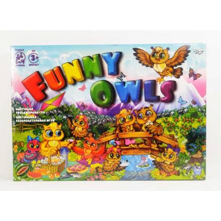 Игра настольная Danko Toys Funny Owls (20) DTG98 - 1