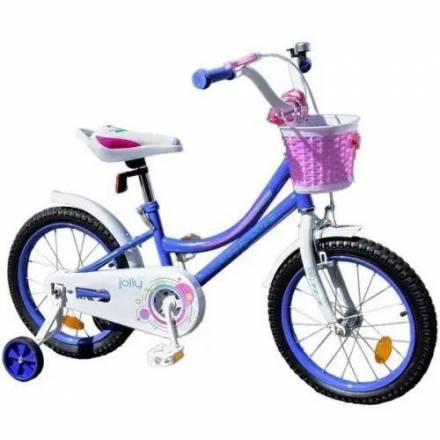 Велосипед дитячий 2-х коліс.12'' 211209 (1 шт) Like2bike Jolly, бузковий, рама сталь, із дзвінком - 1