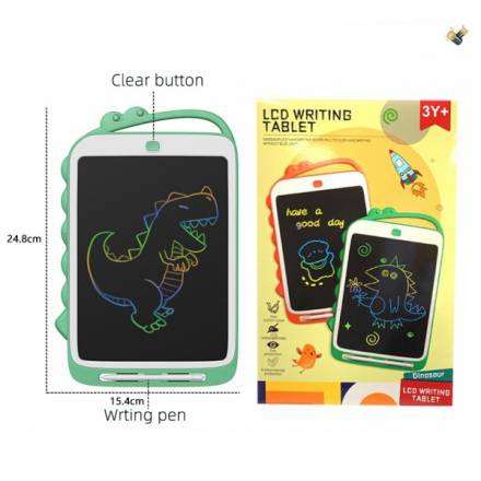 Планшет для малювання ZH-K08 LCD Writing Tablet 8,5'' кольоровий 2кол.кор.25*1*16,1 - 1