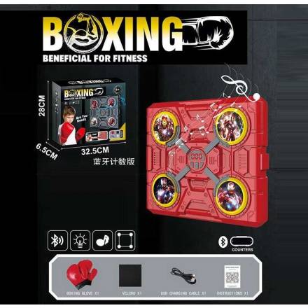 Електронний бокс 77-5 (36) герой, акумулятор, USB кабель, підсвічування, музика,  bluetooth, режими - 1