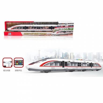 Потяг 8164-1 (24/2) звук, підсвічування салону, інерція, двері відчиняються, магнітне з'єднання ваго - 1