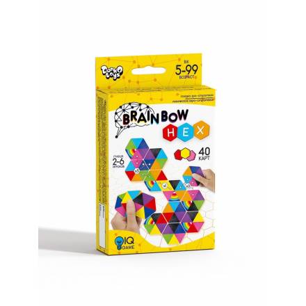 Розважальна настільна гра "Brainbow HEX" (32)/G-BRH-01-01 - 1