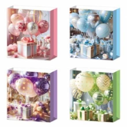 Пакет подарунковий паперовий L "Ballons" 31*40*12см R33214-L (360шт) - 1