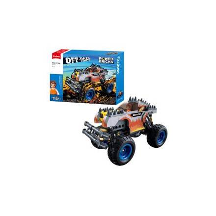 Конструктор SLUBAN M38-B1162 позашляховик 18см, інерційний, 267 деталей, фігурка, в кор-ці, 3 - 1