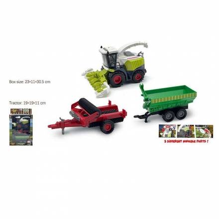 Комбайн 550-11 C (24/2) звук, підсвічування, інерція, причепи, в коробці - 1