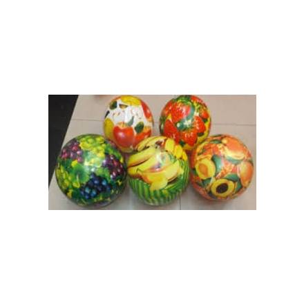 Мяч 9" BT-PB-0027 фрукты и ягоды 5в.60г сетка ш.к./300/ - 1