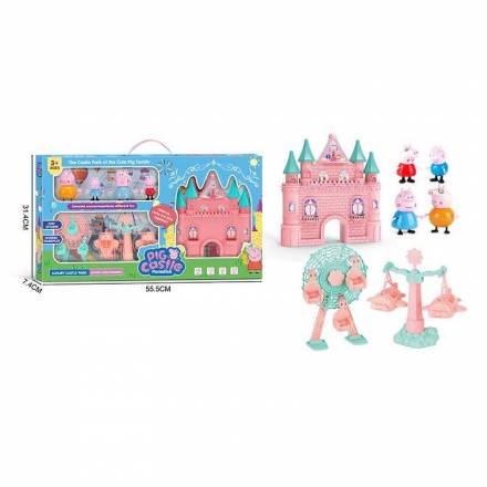 Герої 618-3 (36) 4 фігурки, аксесуари, замок, в коробці - 1