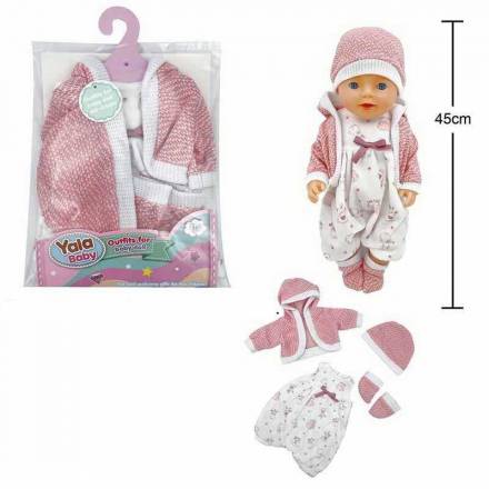 Одяг для пупса BLC 242 E (120) на пупса висотою 40-45 см, в пакеті - 1
