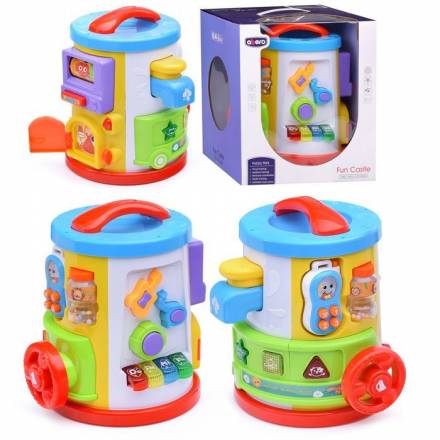 Ігровий центр QX-91182E багатофункц.батар.муз.світ.кор.30,5*27*28 /8/ - 1