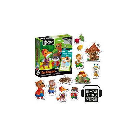 Гра розвиваюча Vladi Toys магнітний театр з аудіоказкою Казкові голоси "Пан Коцький" VT3206-34 - 1