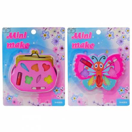 Косметика арт. MM2303 мікс 2 виді, тіні для повік, помада планш. 11*15см - 1