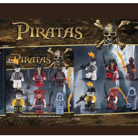 Набір героїв 22650 (288/2) 6 фігурок, зброя, на листі - 1