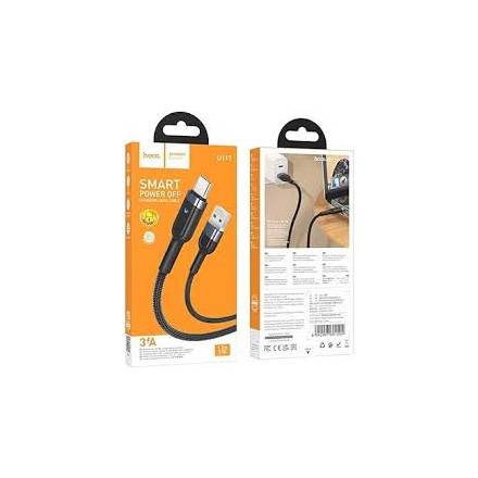 Кабель Hoco U117 Grand intelligent power-off Type-C - 1
