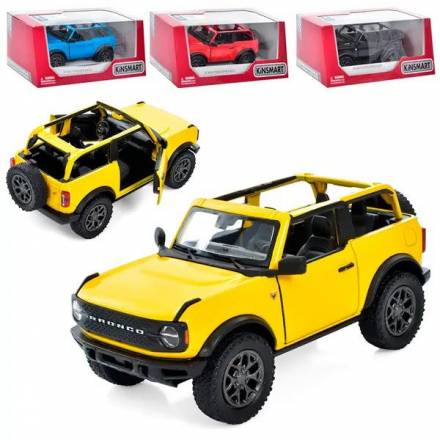 Машинка КТ 5438 WFA FORD BRONKO, метал, інерц-я, 12,5 см, 1:36 - 1