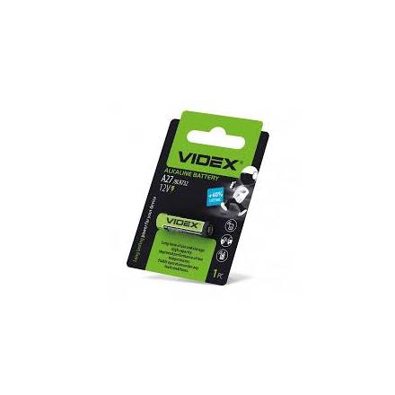 Батарейка Videx А27 1pc BLISTER CARD - 1