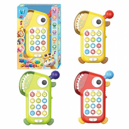 Телефон 34691 (216/2) "WToys", 3 кольори, ОЗВУЧУВАННЯ УКРАЇНСЬКОЮ МОВОЮ - 1