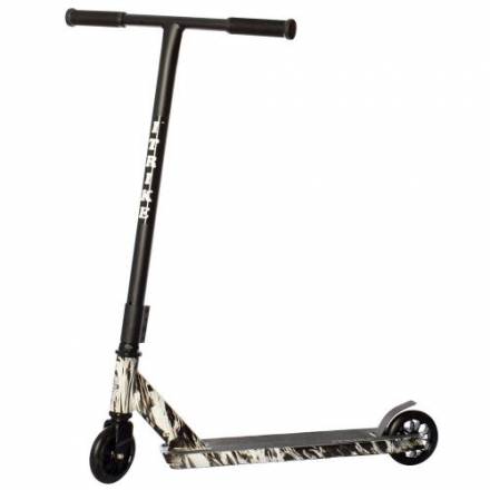 Самокат SR 2-064-5-WP1 (1шт) алюм+сталь,трюковый,2штПУ110мм-алюм,рисунок,руль85см,ширина руля 45,5см - 1