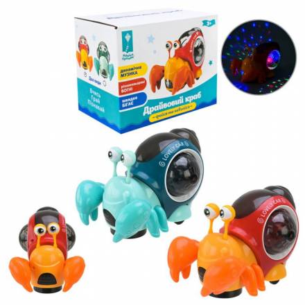 Інтерактивна іграшка "Краб" PL-724-21 музика, пісні - 1