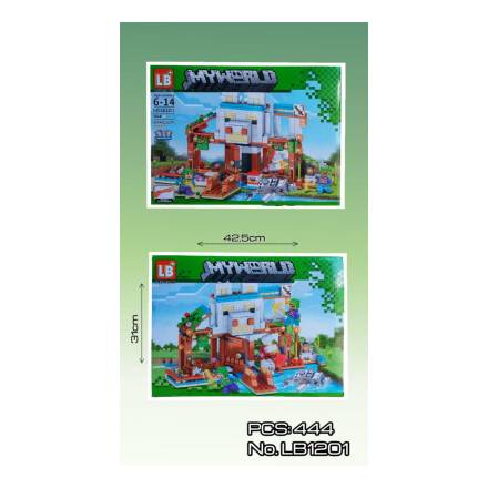 Конструктор MINECRAFT LB1201 (444 дет) - 1