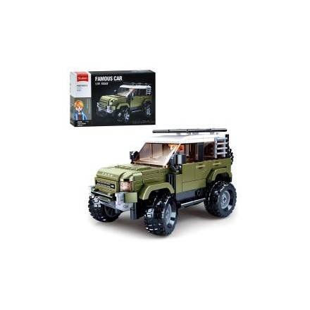 Конструктор SLUBAN M38-B1015 (24шт) джип, 1:35, фігурка, 317дет, в кор-ці, 30-19-7см - 1