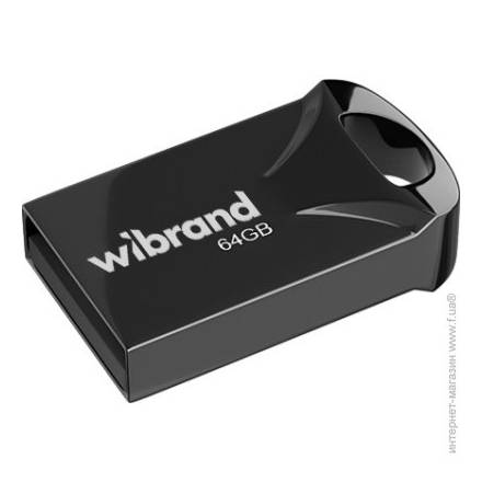 Флешка USB Wibrand Hawk 64Gb Silver - 1