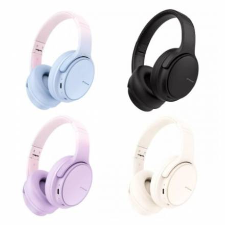 Бездротові навушники Bluetooth з мікрофоном Proove Tender |BT5.0, 18H, AUX, Type-C| Purple - 1