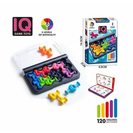 Логічна гра IQ 18 (144) 120 рівнів, інструкція, в коробці - 1