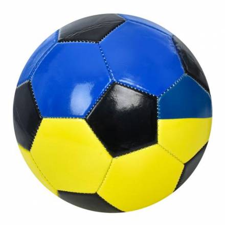 М'яч футбольний EV-3376 (30шт) розмір 5, ПВХ 1,8мм, 300-320г, 1вид, в кульку - 1