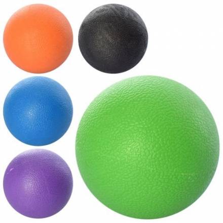 Эспандер MS 1060-1 (50шт) кистевой, массажный, шар, TPE, 6см, микс цветов, в кульке, 6-6-6см - 1