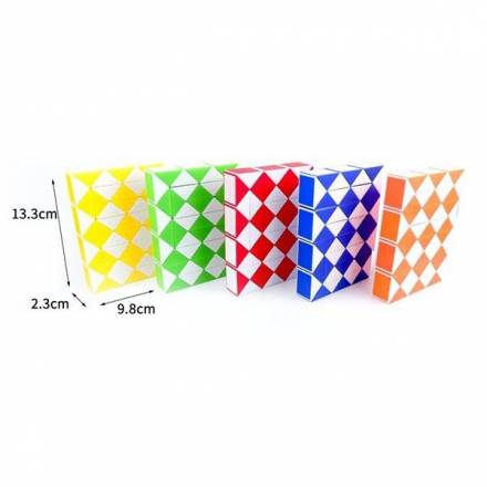 Змійка Рубіка 66243 5кол.кул.13,3*2,3*9,8 - 1