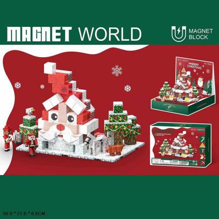 Конструктор магніт. арт. T9927 My world   короб. 30*21,5*6,5см - 1