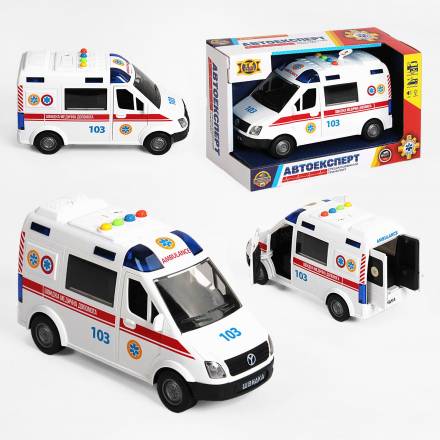 Машина "Швидка допомога" 89091 (36) "Авто Експерт", УКРАЇНСЬКЕ ОЗВУЧУВАННЯ, тематичні фрази та пісн - 1