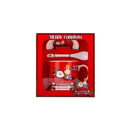 Посуд чашка 9150-015 Різдвяні друзі 350ml - 1