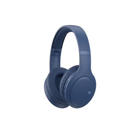 Навушники HAVIT HV-H633BT Blue (40шт/ящ) - 1