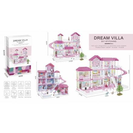 Ляльковий будиночок з меблями"Dream Villa" 556-1 325pcs - 1