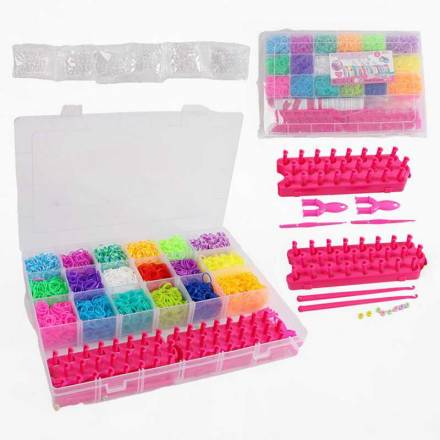 Набір резиночок для плетіння D 117 в боксі - 1
