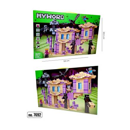 Конструктор MINECRAFT 7692 (776 дет) - 1