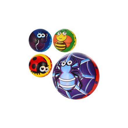 М'яч дитячий MS 3505 (120шт) 9 дюймів, малюнок, 60-65г, 4 види - 1