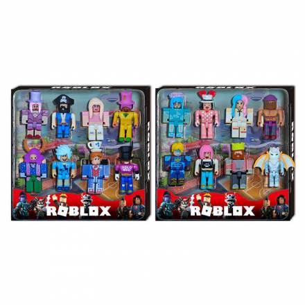 Набір героїв WL 23195 (216) 2 види, 8 фігурок, кінцівки рухаються, середня висота фігурки: 5.5 см, в - 1