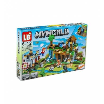 КОНСТРУКТОР MINECRAFT LB593 (426 ДЕТАЛЕЙ) - 1