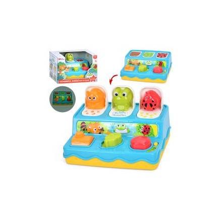 Гра 35163 (24шт) Pop-up, 20см, рухливі деталі, тварини, 2 режими, на бат-ці, ьв кор-ці, 24-16-17см - 1