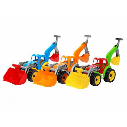 Іграшка "трактор з двома ковшами 3671 - 1